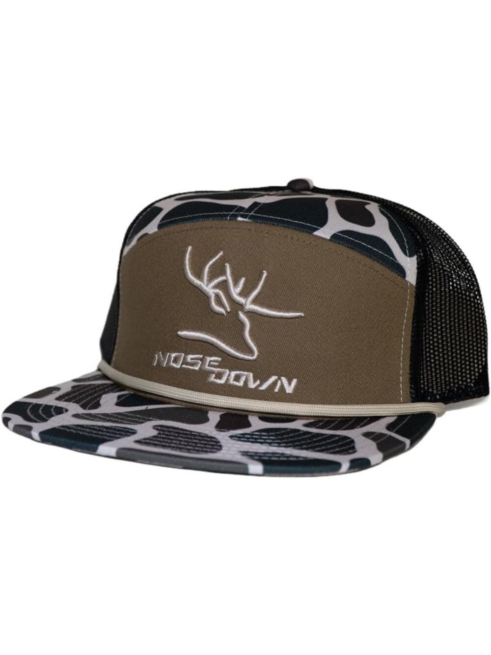 Adjustable Camo 3D Logo Hat - Breathable Mesh, Snapback Closure, Quality